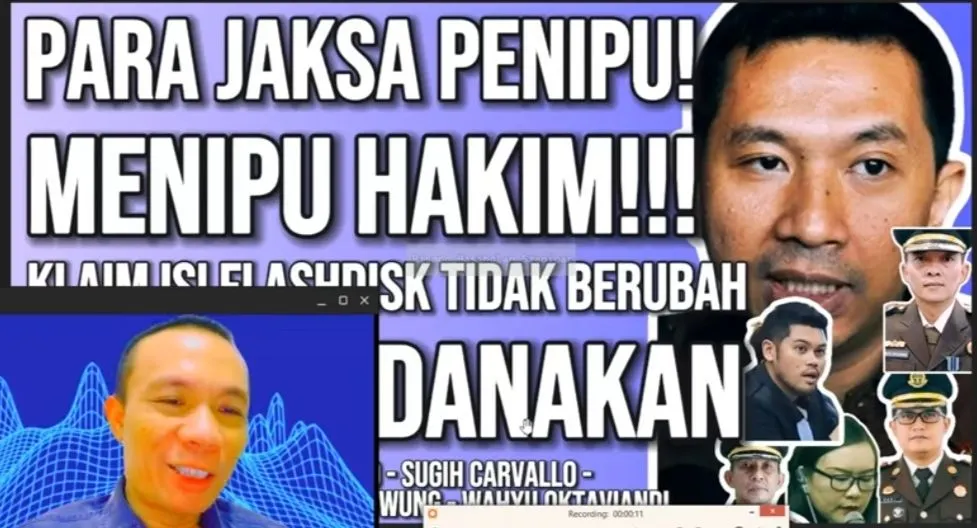 Rismon Sianipar, Pakar Digital Forensik dan Komputer Vision terus menerus menyuarakan ada rekayasa di balik kasus Jessica Wongso.