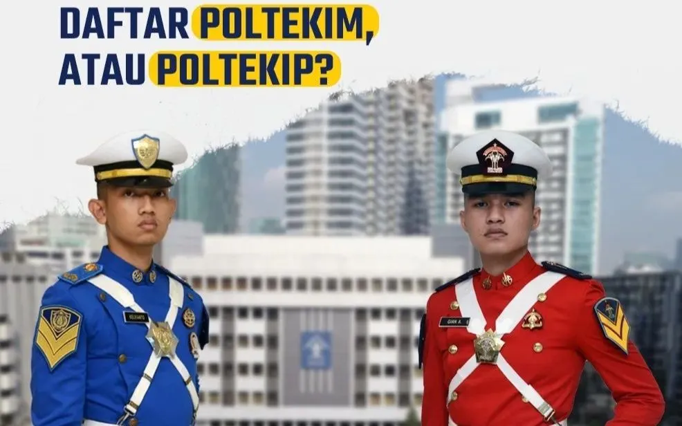 Perbandingan Kuota dan Jumlah Pendaftar POLTEKIP dan POLTEKIM
