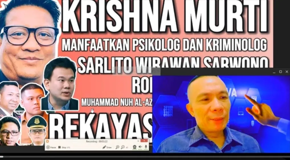 Rismon Sianipar Bongkar Adanya Peran Jahat Krishna Murti dan Komplotannya, Sengaja Manfaatkan 2 Ahli Ini?