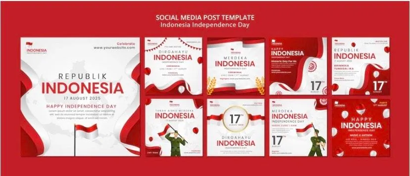 10 Link Gambar Poster 17 Agustus 2023 Menarik