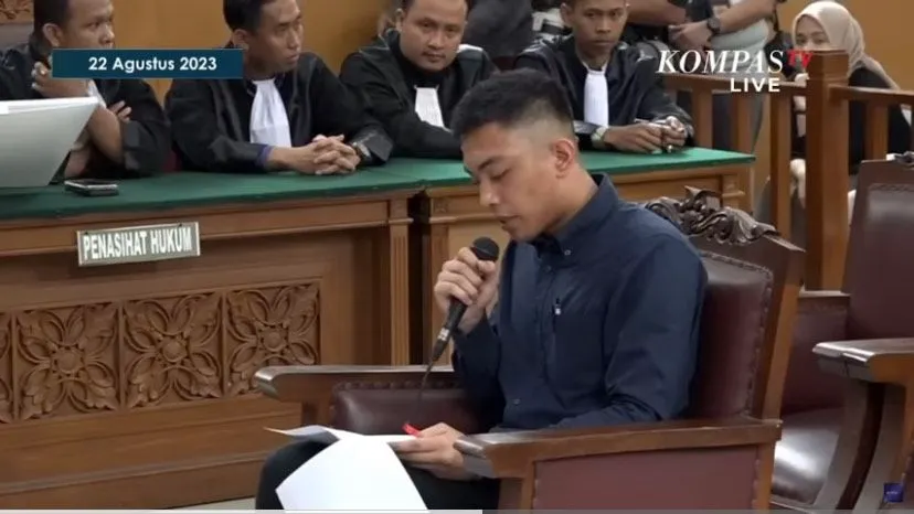 Dulu Aniaya David Ozora Sampai Koma, Mario Dandy Kini Menangis dan Akui Tak Pernah Suka Kekerasan (YouTube Kompas TV)