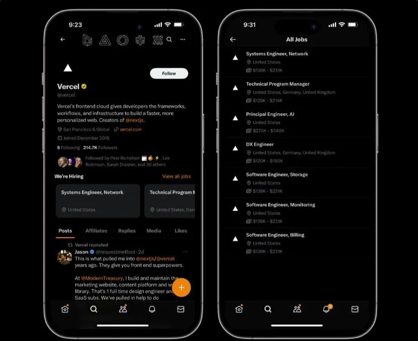 Twitter alias X mengeluarkan fitur baru untuk lowongan pekerjaan