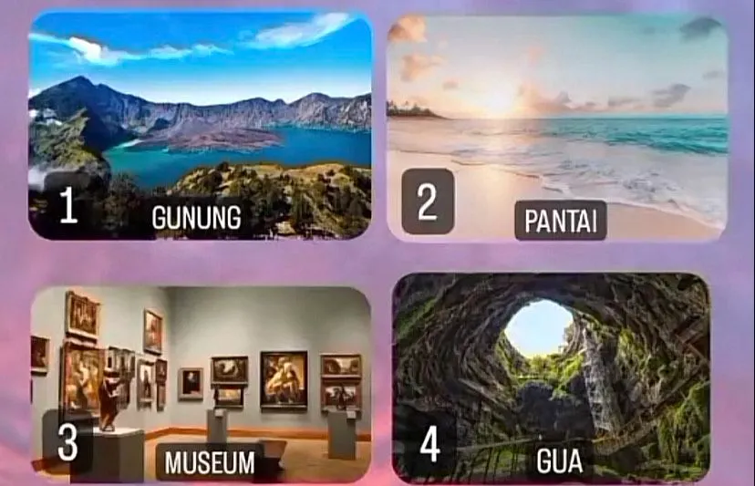 Tes Kepribadian Tempat Liburan yang Ingin Dikunjungi