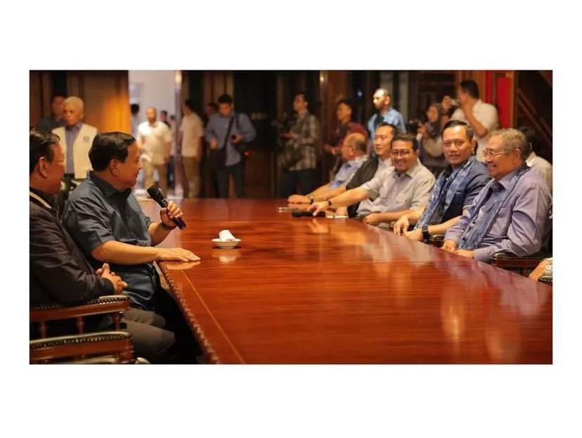 Pertemuan Prabowo Subianto dan Partai Demokrat