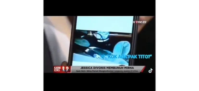 ayah mirna Edi Darmawan Salihin sebut ada bukti Jessica masukan sesuatu ke minuman Mirna
