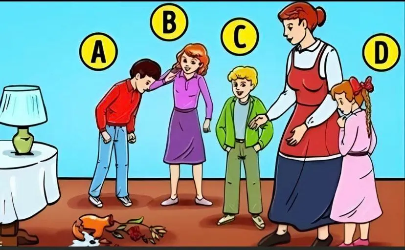 Tes Kepribadian: Tebak Siapa Anak yang Memecahkan Vas Bunga?