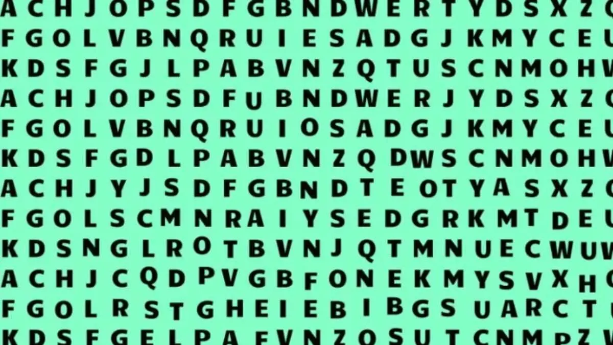 Tes IQ: Temukan Kata &lsquo;MOVE&rsquo; di Antara Deretan Huruf Ini dalam 11 Detik! Uji Ketajaman Mata Anda (Jagran Josh)