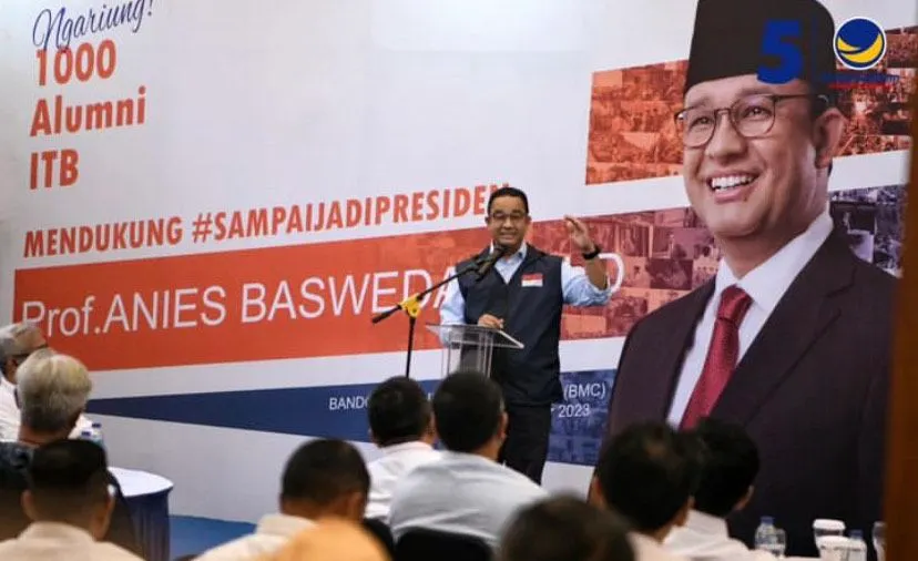 Anies Baswedan Kembali Iming-iming KPR Terjangkau Untuk Rakyat, Warganet: Apa Kabar DP 0 Persen? (instagram @official_nasdem)