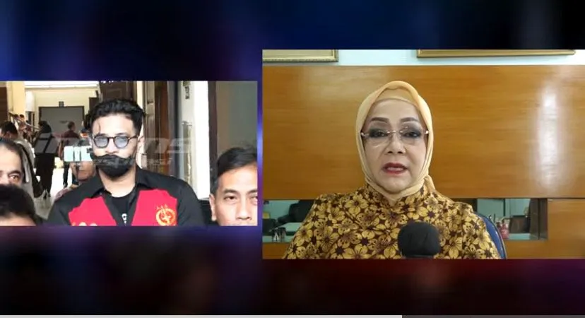 Kolase Foto Ammar Zoni dan Psikolog Bunda Romi