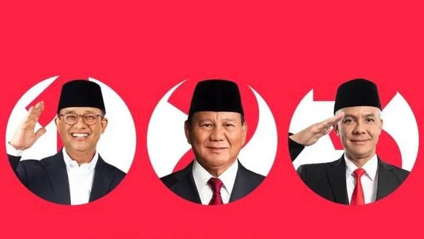 Capres 2024: Anies Baswedan, Prabowo Subianto, dan Ganjar Pranowo