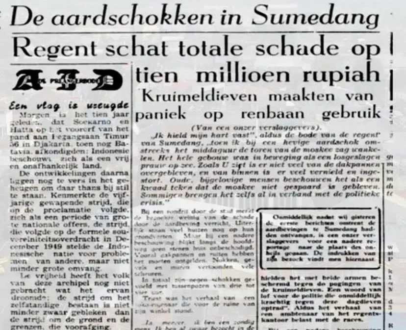 Sejarah Gempa Besar di Sumedang Tahun 1955, Sampai Disorot Media Belanda