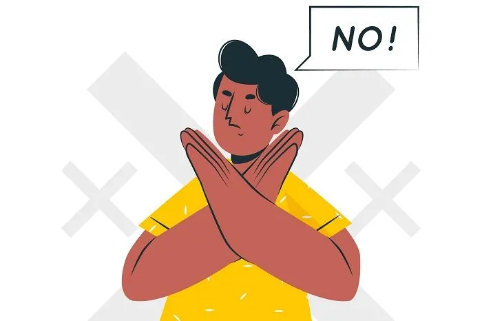 Ilustrasi Cara Menolak Tanpa Menimbulkan Rasa Bersalah.