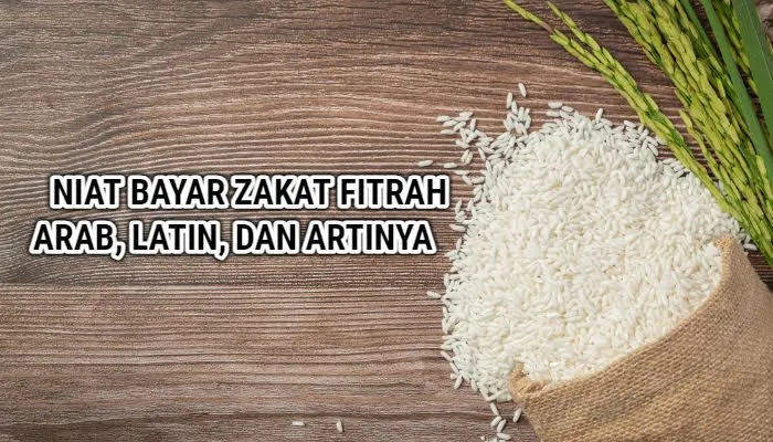 Ilustrasi bacaan niat bayar zakat fitrah untuk diri sendiri dan keluarga
