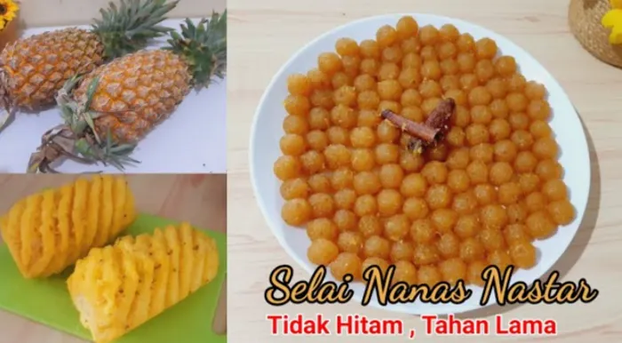 Ilustrasi cara membuat selai nanas untuk kue nastar tidak menghitam dan terlihat menggiurkan.