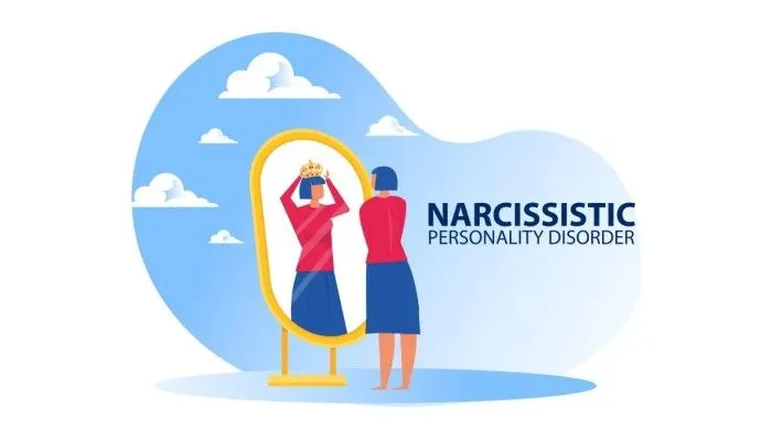 Ilustrasi psikologi narsis NPD