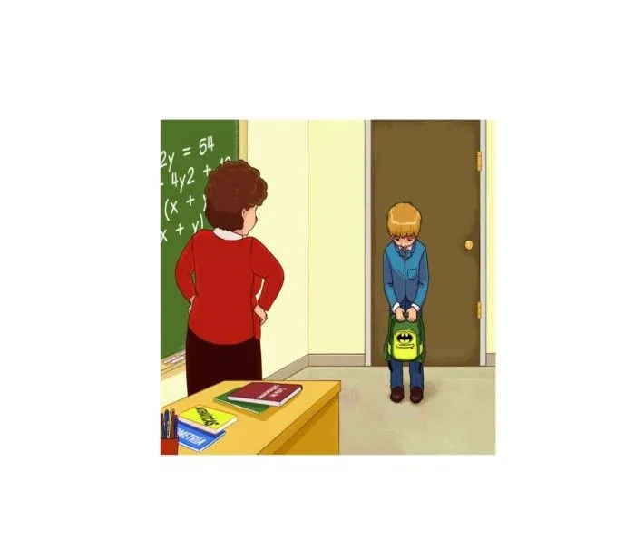 Ilustrasi tes visual kesalahan pada gambar