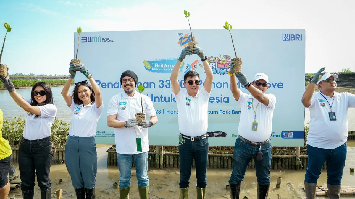 Implementasi prinsip-prinsip Environmental, Social, and Governance (ESG) terus dilakukan secara konsisten oleh Bank BRI.