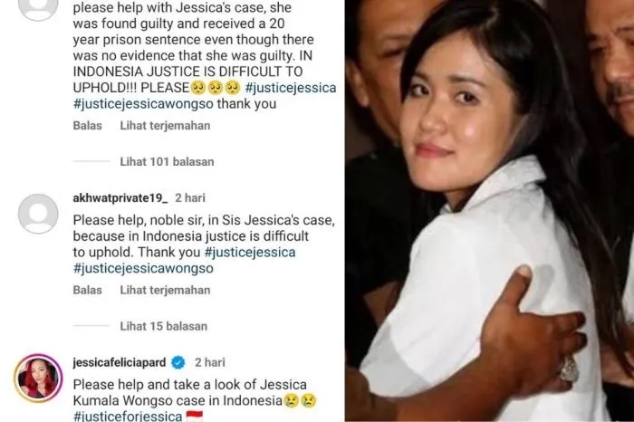 Instagram Pengadilan Internasional Dibanjiri Warganet Indonesia,&nbsp;Ternyata Minta Ini&nbsp;untuk Jessica Wongso