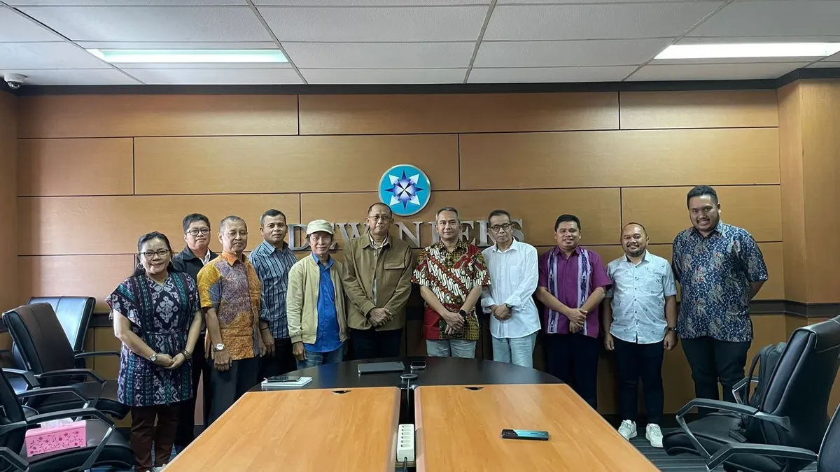Jaringan Pemred Promedia (JPP) diterima langsung oleh Totok Suryanto anggota Dewan Pers, Ketua Komisi Hubungan Antar Lembaga dan Luar Negeri.