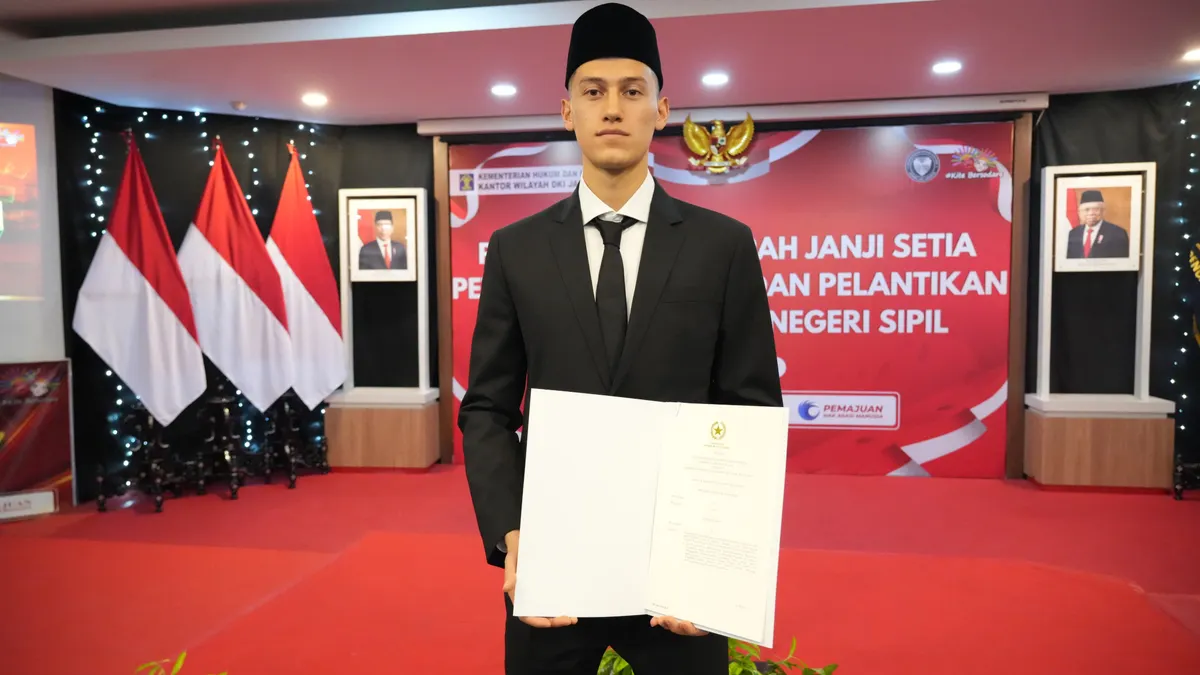 Jay Idzes resmi menjadi WNI