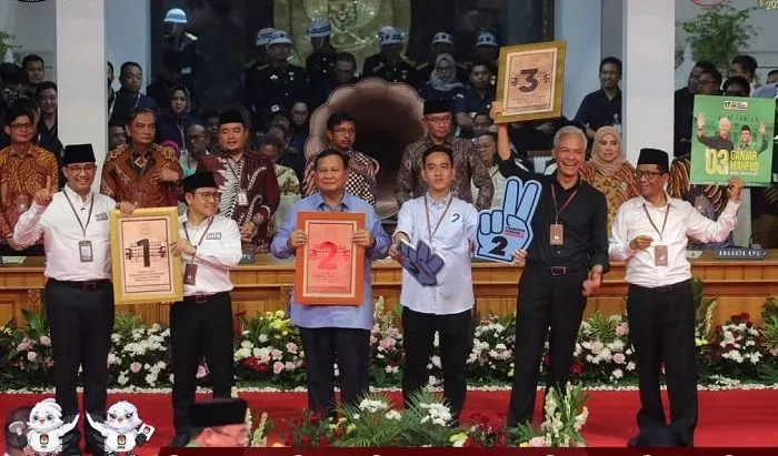 Sama seperti debat perdana capres kemarin, debat cawapres kali ini akan diisikan oleh ketiga kontestan yang maju pada Pilpres 2024.