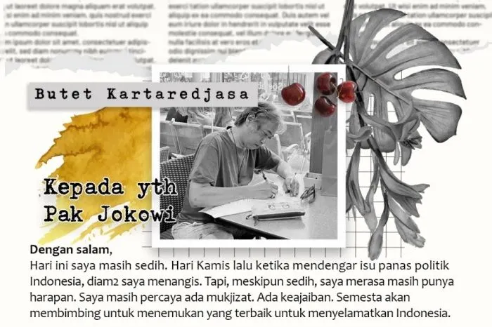Jelang Pembacaan Putusan MK, Butet: Jika Gibran Berpasangan dengan Prabowo, Awal Datangnya Bencana Moral