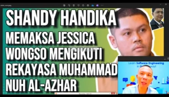Dibongkar oleh Rismon Sianipar fakta baru soal Jaksa Shandy Handika, yang memaksa Jessica Wongso agar mengituhi arahannya sesuai dengan rekayasa CCTV yang dibuat Muhammad Nuh Al Azhar.