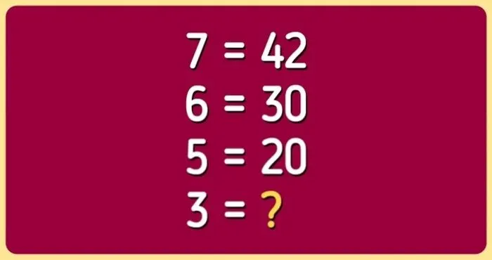 Jika Kamu Bisa Selesaikan Soal Ini dalam 11 Detik, Berarti IQ Kamu di Atas Rata-rata