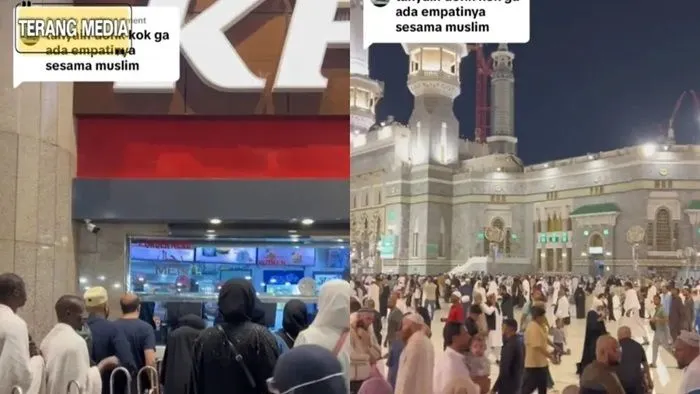 Viral Antrian Panjang KFC di Depan Masjidil Haram Usai Seruan Boikot Bikin Netizen Geram: Mana Empatinya!