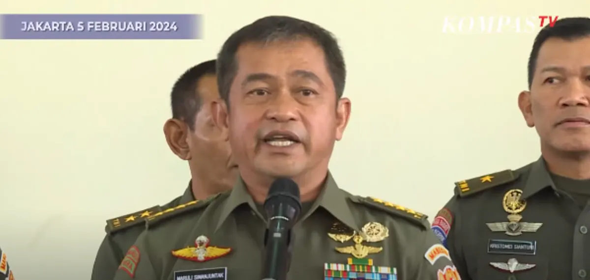 Kepala Staf TNI Angkatan Darat (KSAD) Jenderal Maruli Simanjuntak, memberikan respon terkait pernyataan Ketum PDI-P Megawati Soekarnoputri, yang menyebutkan adanya dugaan intimidasi yang dilakukan oleh personel TNI terkait pemilu 2024.
