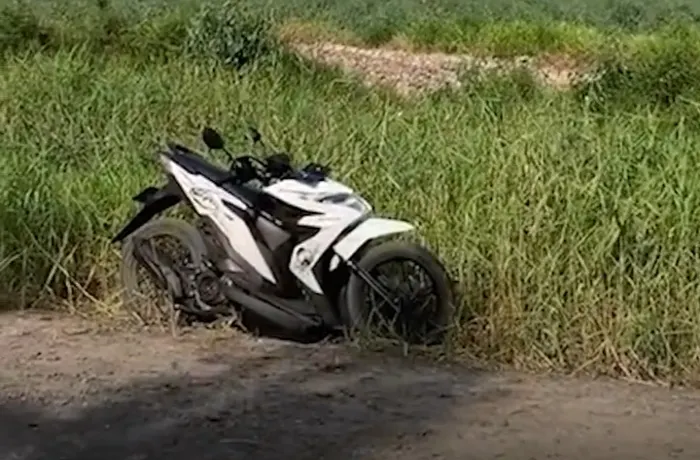 Rangka Motor Matic Honda Patah dan Karatan