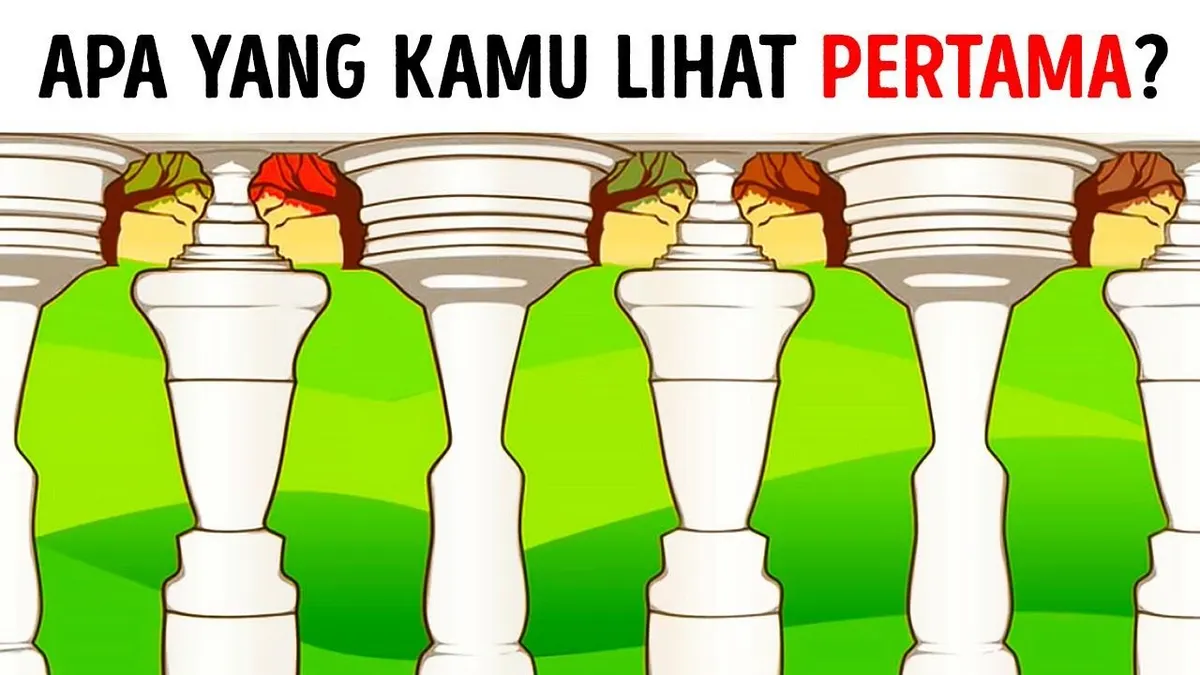Hal pertama yang kamu lihat akan mengungkapkan kepribadian kamu apakah introvert atau ekstrovert.