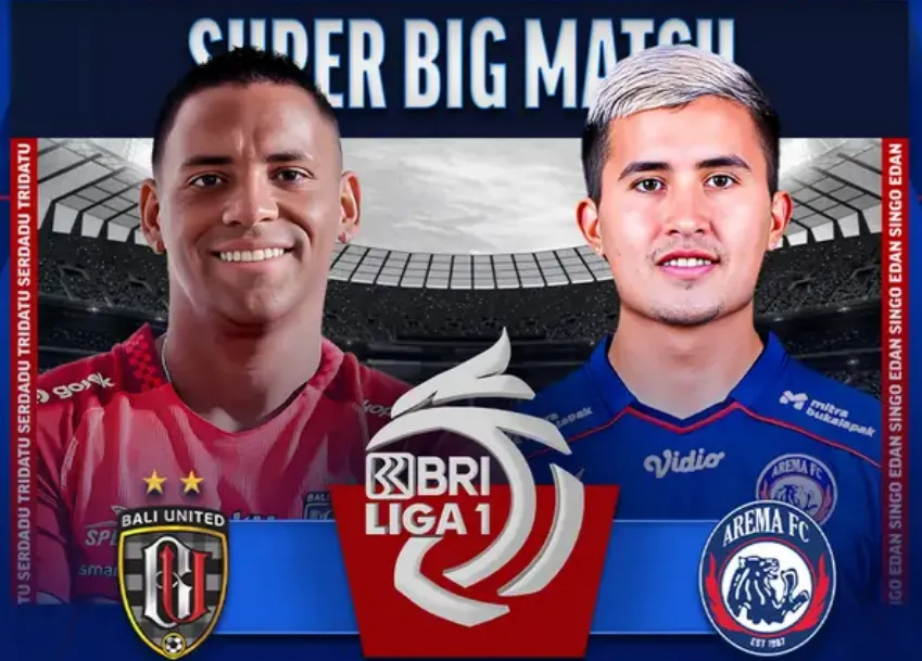 Pertandingan antara Bali United FC vs Arema FC akan berlangsung pada sore hari ini, Senin, 4 Desember 2023, pukul 15.00 WIB.