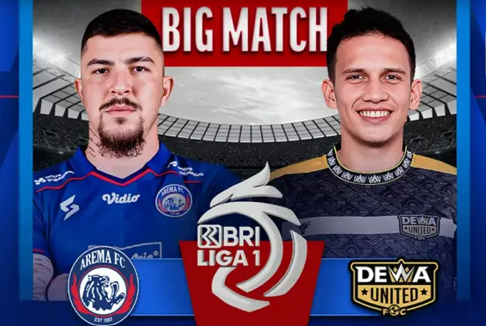 Link Nonton Live Streaming Arema FC vs Dewa United FC pada Liga 1 Hari Ini di Indosiar, Kick Off 15.00 WIB