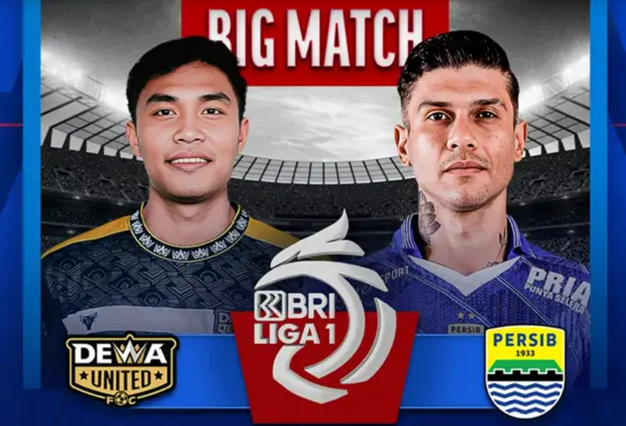 Link Nonton Live Streaming Dewa United FC vs Persib Bandung pada Liga 1 Hari Ini di Indosiar