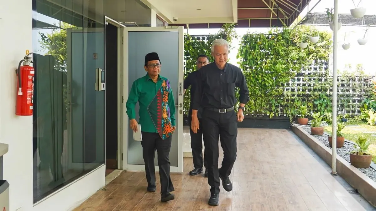 Mahfud MD membeberkan bagaimana strategi dirinya sehingga sampai dipilih menjadi cawapres Ganjar Pranowo