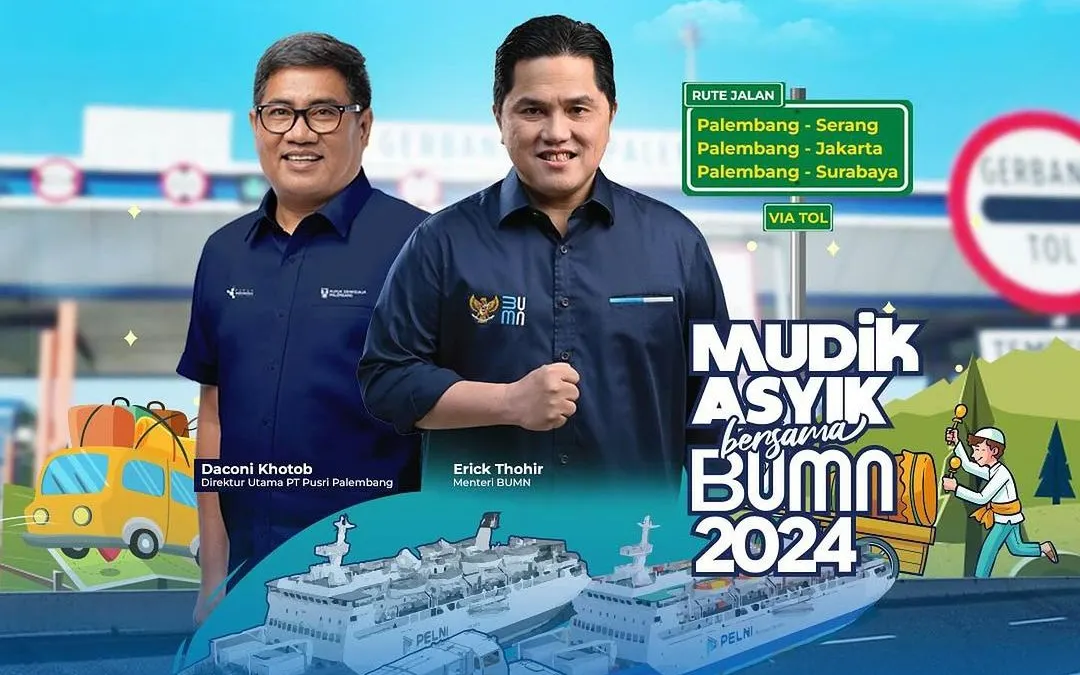 Lebaran tahun ini menjadi momen istimewa bagi warga Palembang dan sekitarnya dengan adanya program mudik gratis yang diselenggarakan oleh PT Pusri Palembang (Pupuk Sriwidjaja Palembang).