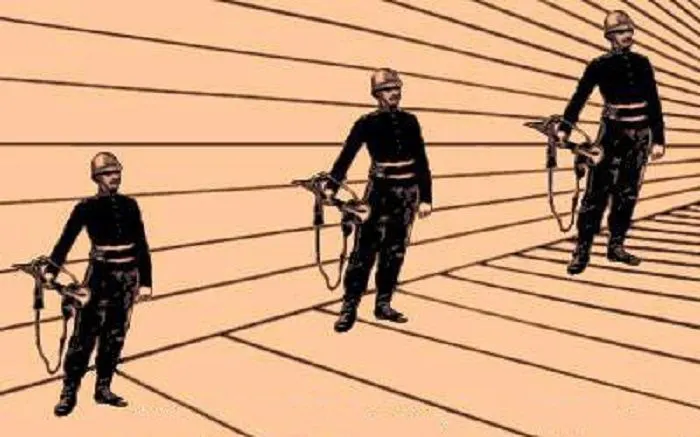 Dalam tes kepribadian ilusi optik kali ini, siapakah yang paling tinggi di antara ketiga pria di gambar berikut?