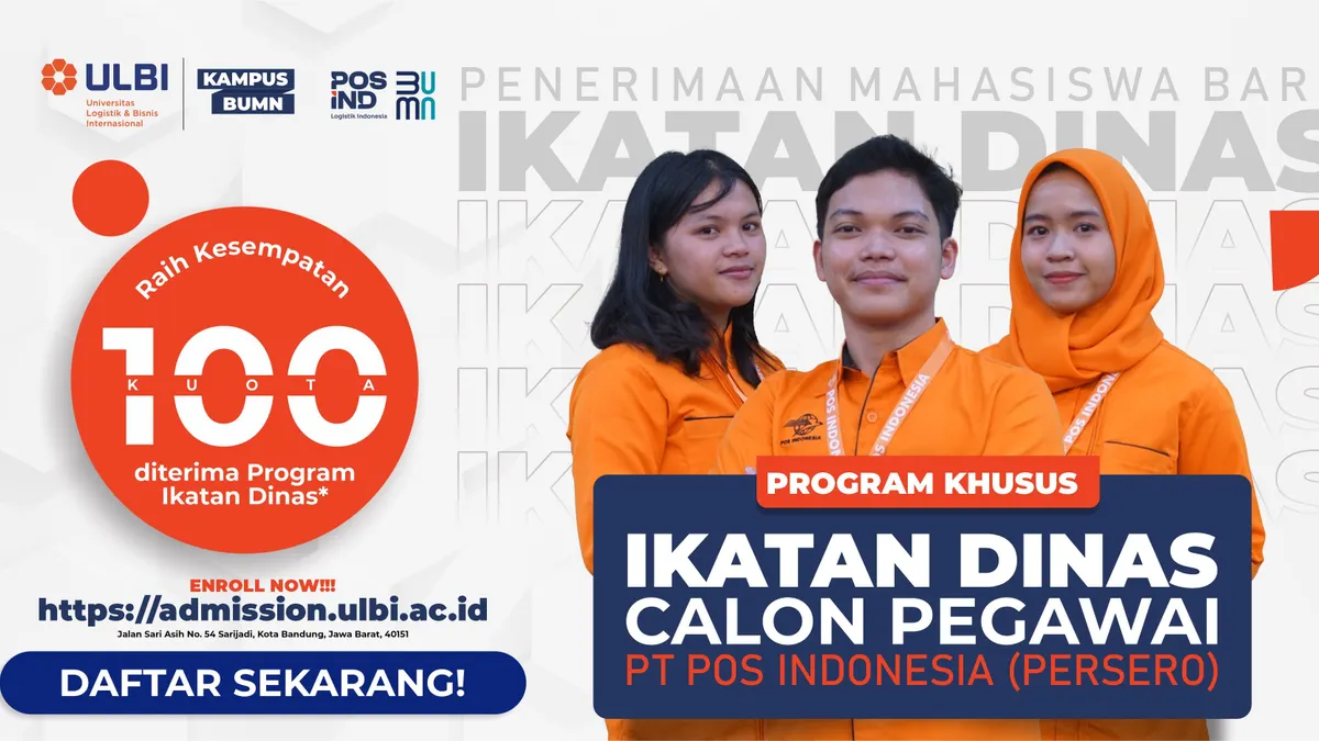 Program khusus Ikatan dinas calon pegawai PT POS Indonesia