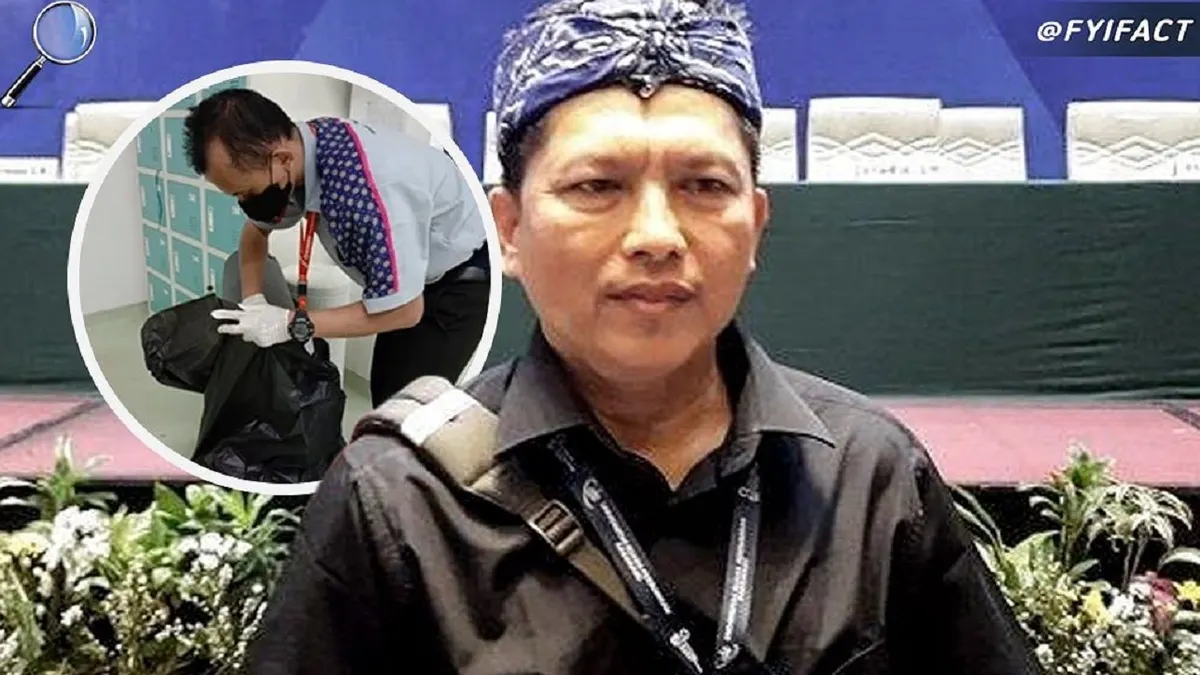 Pak Nandang, seorang office boy di Universitas Buana Perjuangan (UBP) Karawang, berhasil meraih gelar sarjana di usianya yang ke-54.