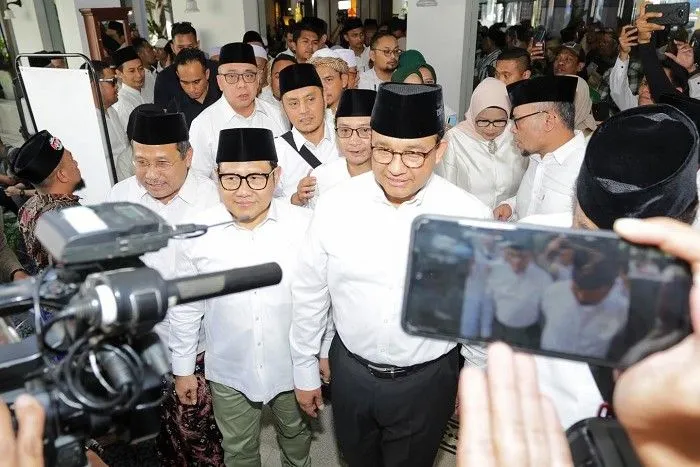 Capres dan cawapres dari koalisi perubahan Anies Baswedan dan Muhaimin Iskandar alias Cak Imin, ikut menanggapi perihal pernyataan Yaqut.