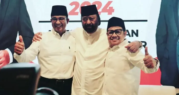 Pasangan Anies Baswedan dan Muhaimin Iskandar Resmi Berduet, Surya Paloh Selamat Tinggal Cebong dan Kampret!