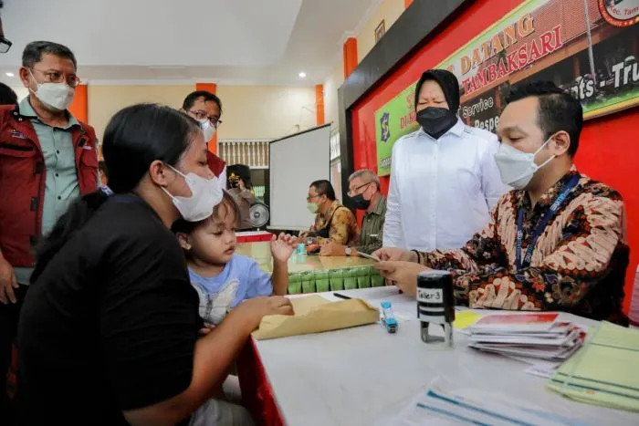Pencairan bansos untuk para KPM