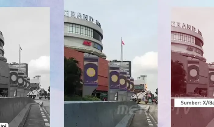 Anies Baswedan terharu dengan pemasangan videotron yang sempat diturunkan
