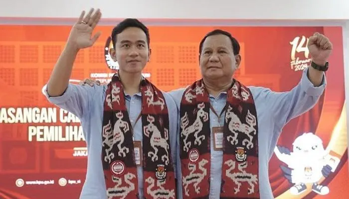 Pasangan Capres-Cawapres Prabowo Subianto dan Gibran Rakabuming