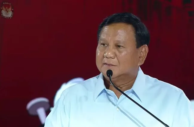 Dalam debat ketiga, calon presiden (capres) nomor urut 2, Prabowo Subianto menyebutkan terkait pengadaan alutsista dan alat militer.