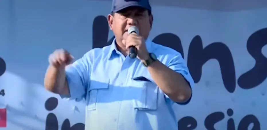 Capres nomor urut 2, Prabowo Subianto, menanggapi pernyataan dari pihak yang mengatakan bahwa Presiden Joko Widodo (Jokowi) tidak bisa kerja.