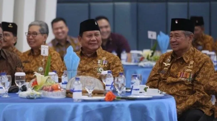 Prabowo dan SBY Terlihat Mesra di Acara HUT PEPABRI, Ada Sinyal Politik?
