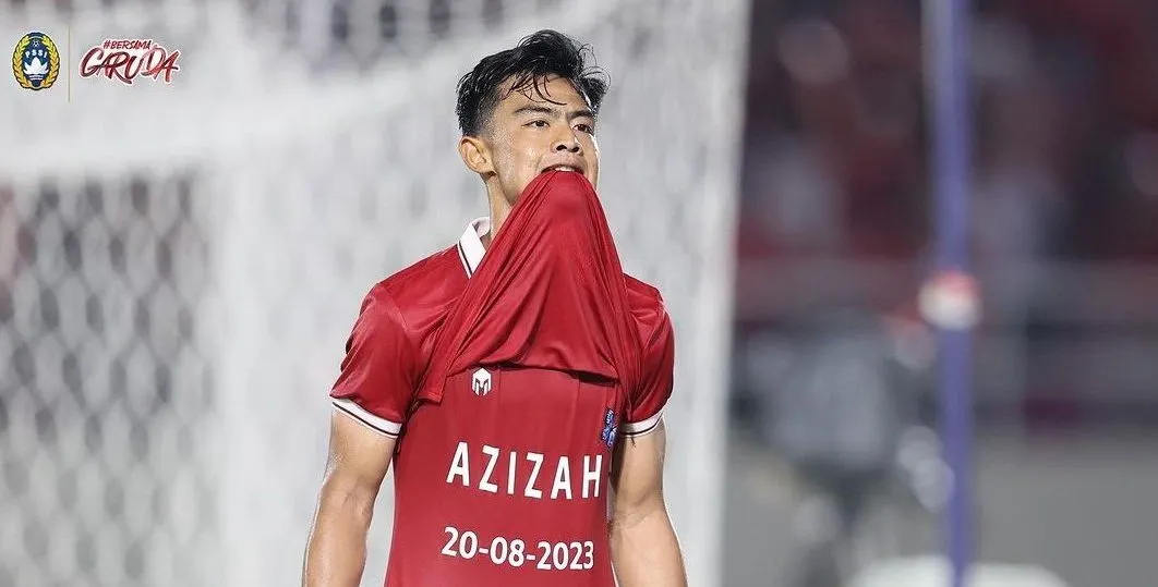 Potret selebrasi Pratama Arhan usai Cetak Gol di Piala Asia U-23