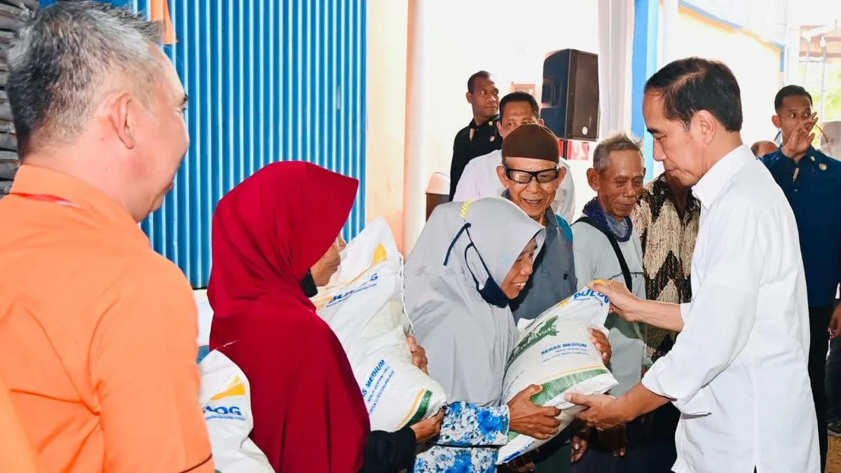 Bansos MRP kembali disalurkan oleh Badan Pangan Nasional (Bapanas) yang bekerja sama dengan Perum Bulog RI serta agen penyalur PT Pos Indonesia.
